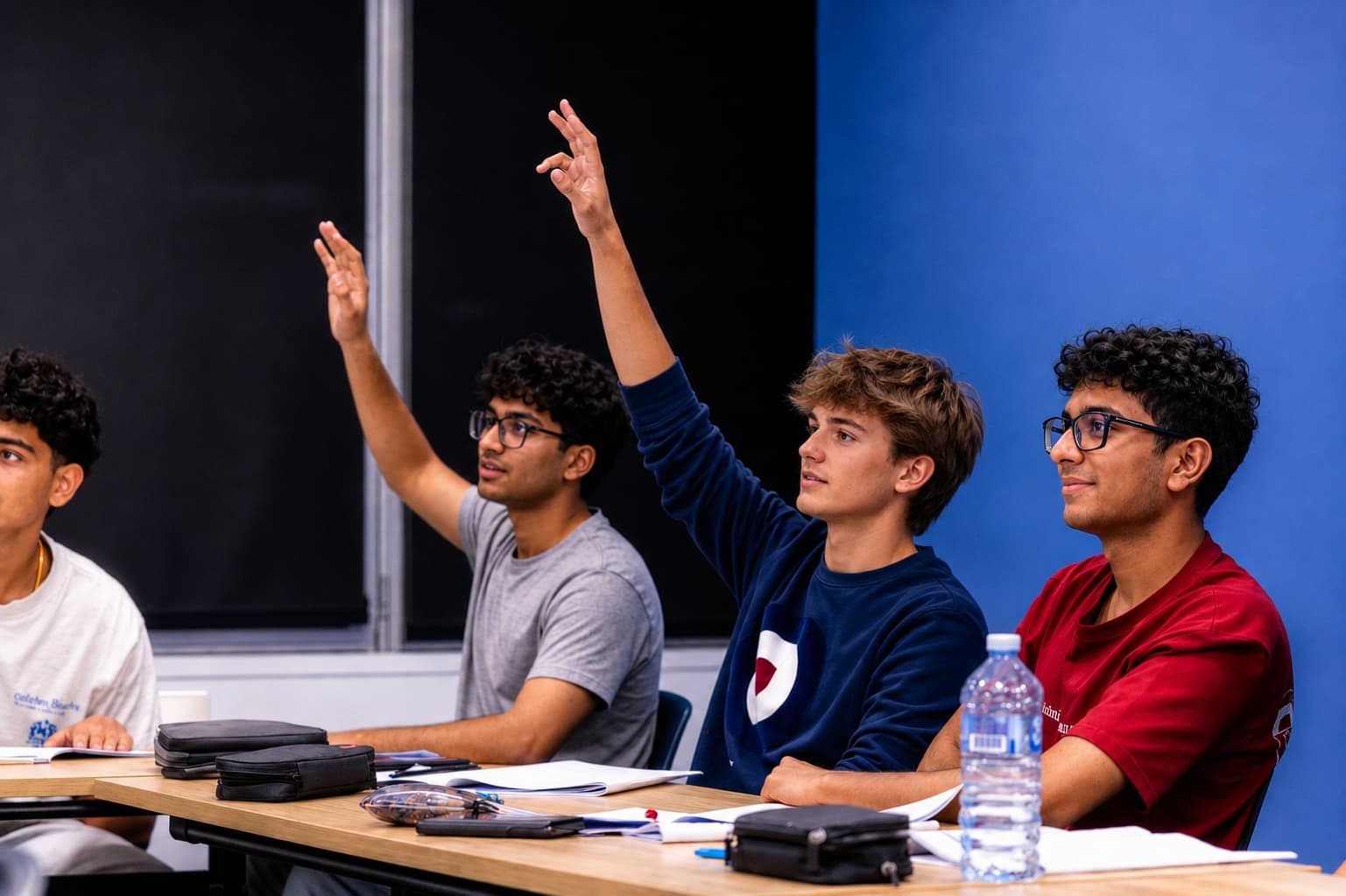 Students engaged in a Sigma Science class at the Parramatta campus